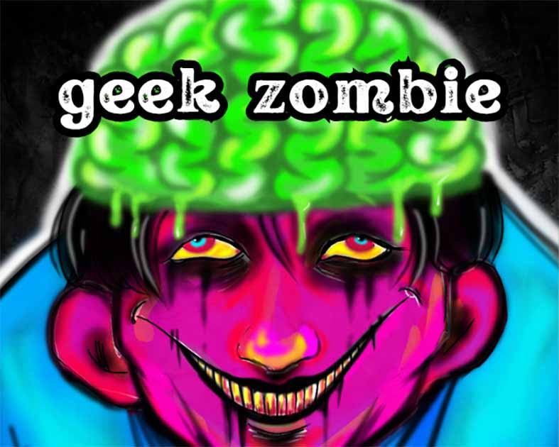 geek zombie
