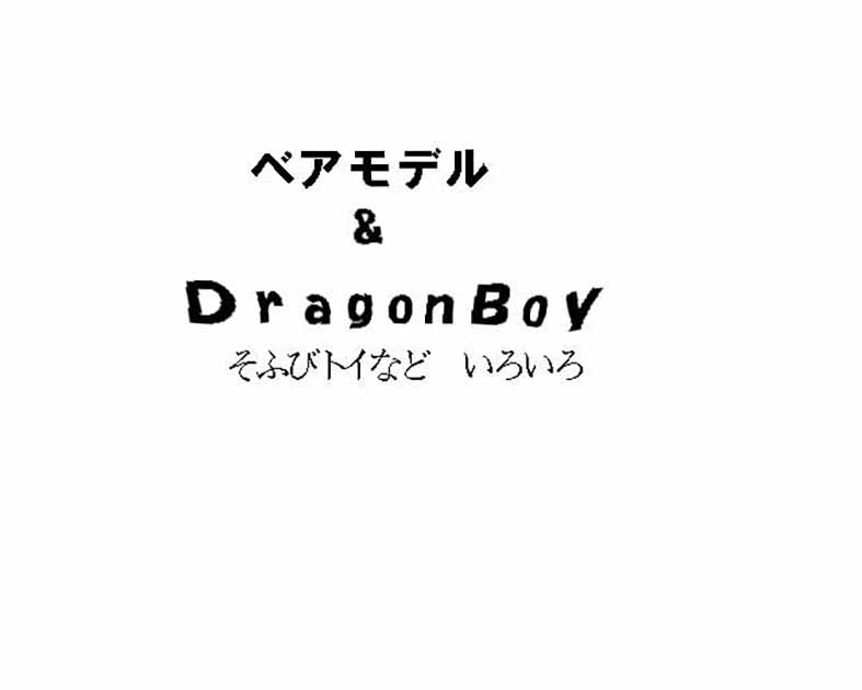 ベアモデル&ドラゴンボーイ