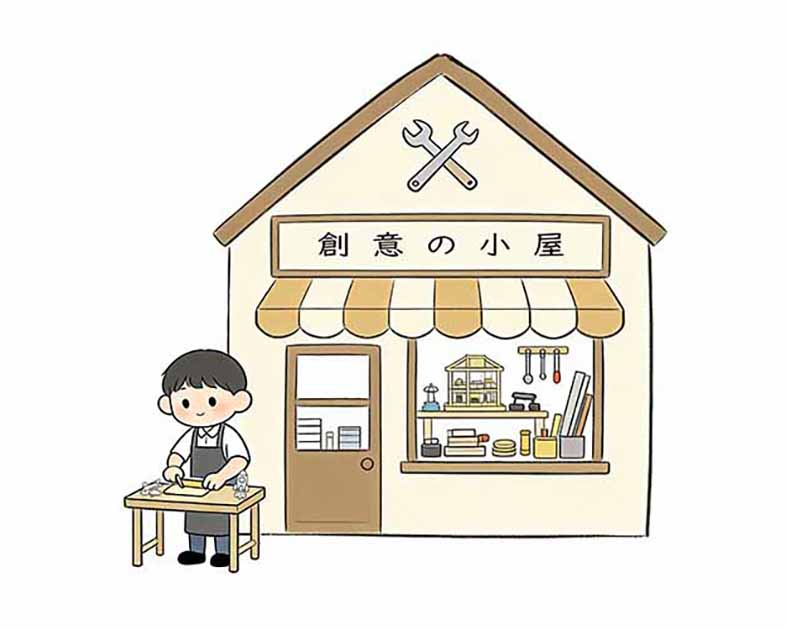 創意の小屋